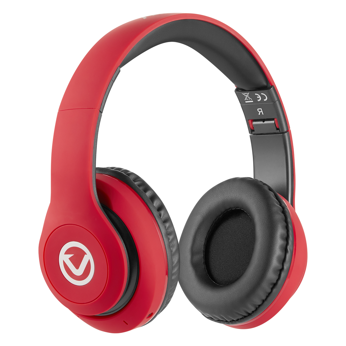 Volkano Wireless Bluetooth Headphones - Impulse Series - Red