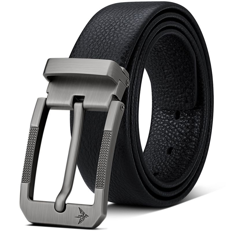 WilliamPOLO Men's Premium Design Pin Buckle Belt