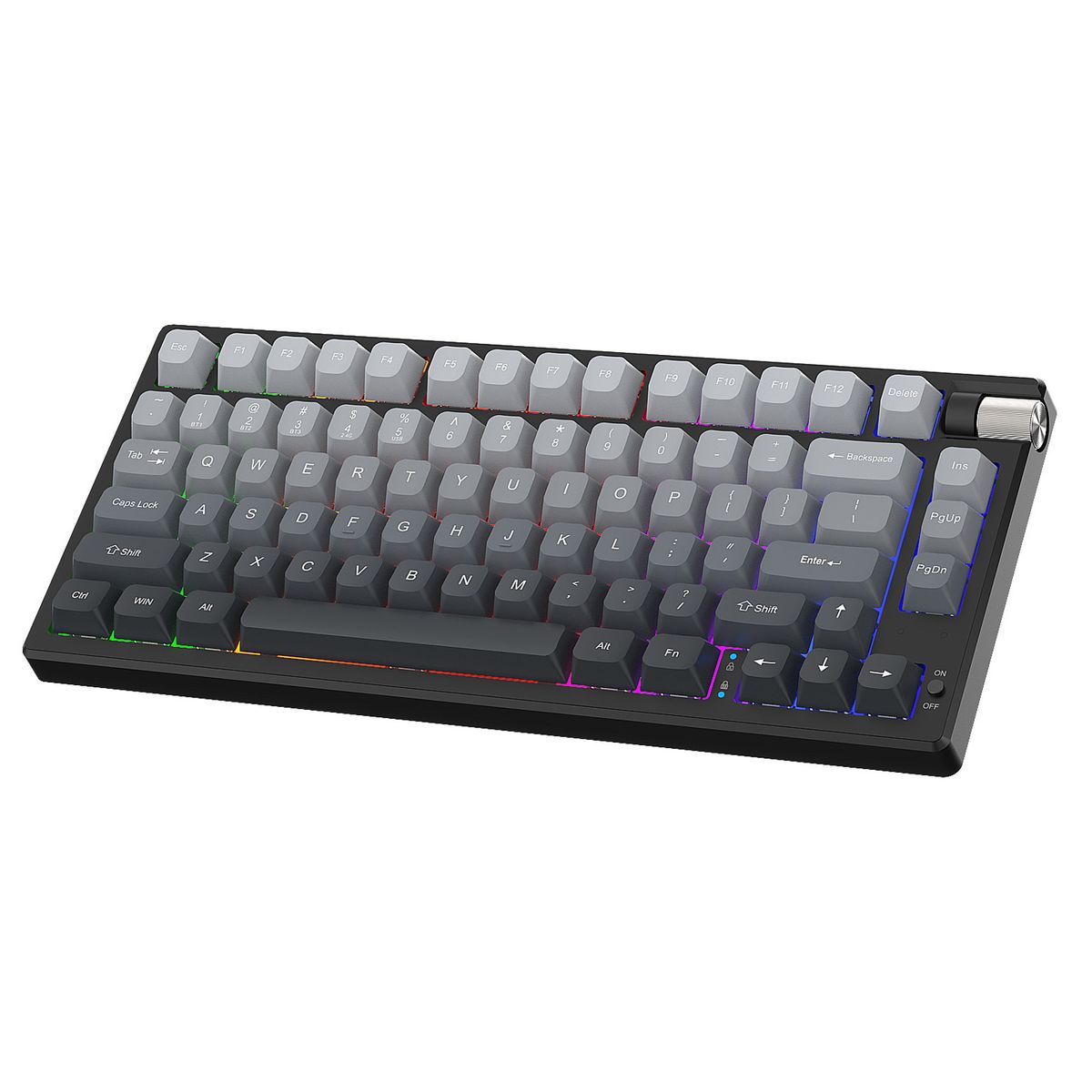 Wireless Mechanical Gaming Keyboard RGB Music Sync for Immersive Gaming