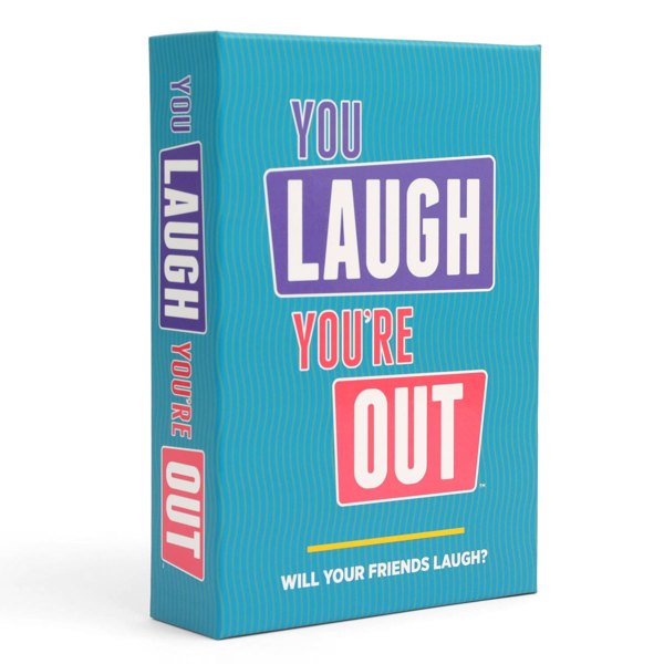 You Laugh You're Out Card Game - Card Game for Party, Family & Friends